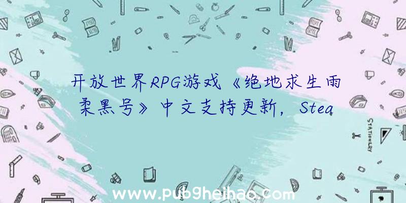 开放世界RPG游戏《绝地求生雨柔黑号》中文支持更新，Steam平台首发8折促销