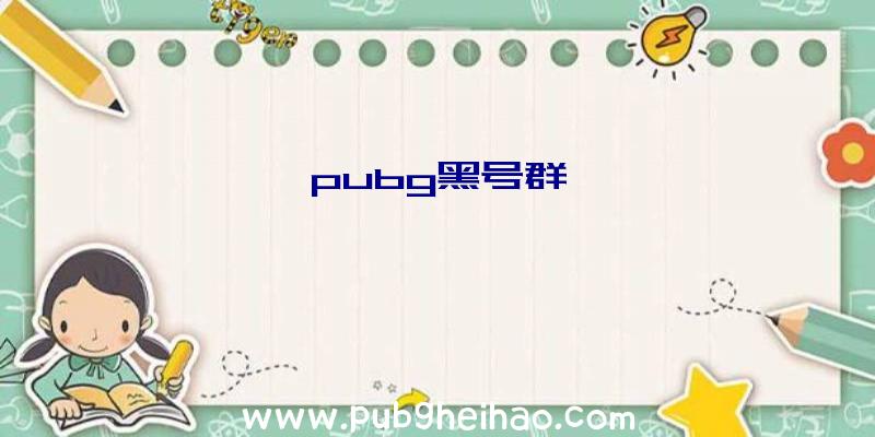 pubg黑号群