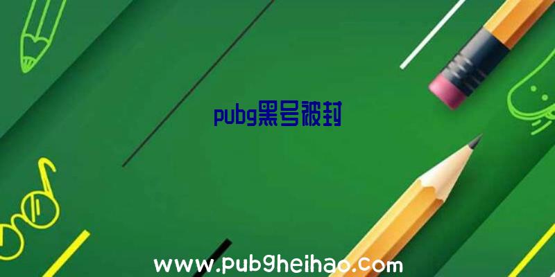 pubg黑号被封