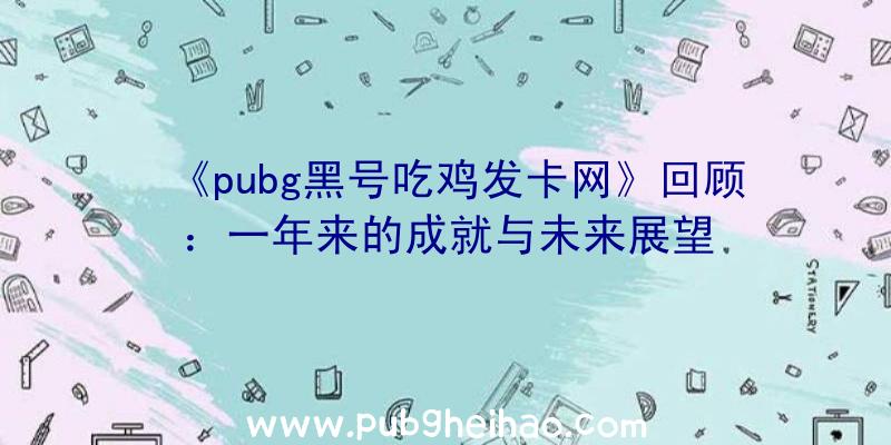 《pubg黑号吃鸡发卡网》回顾：一年来的成就与未来展望