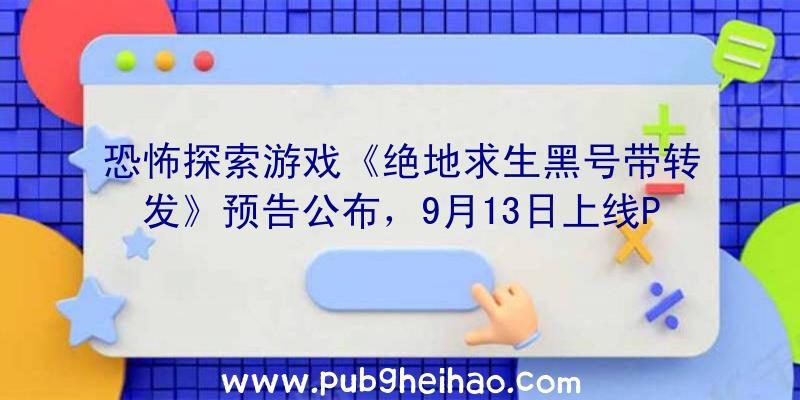 恐怖探索游戏《绝地求生黑号带转发》预告公布，9月13日上线PC平台