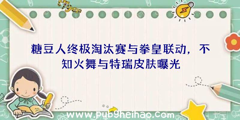 糖豆人终极淘汰赛与拳皇联动，不知火舞与特瑞皮肤曝光